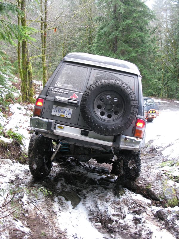 Testing out the new lift