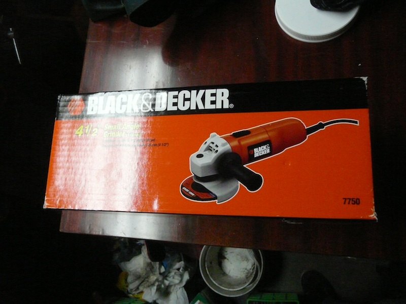 Grinder for when I re-do the roof