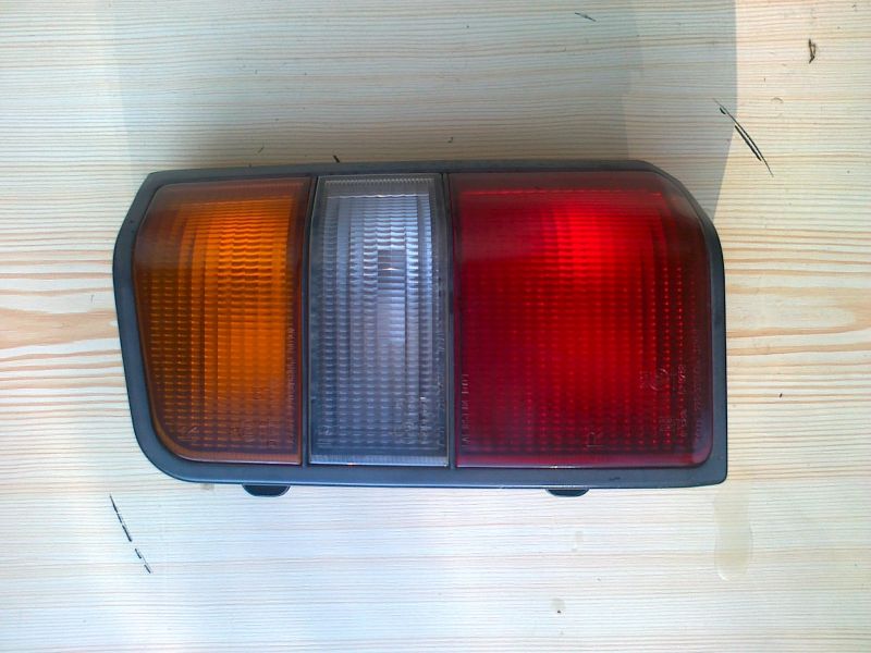 Original, used, right, rear lamp.