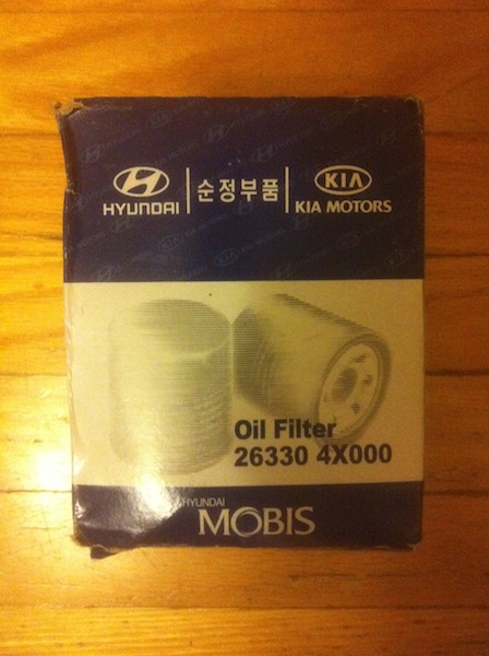 Hyundai Oil Filter for 4D56T