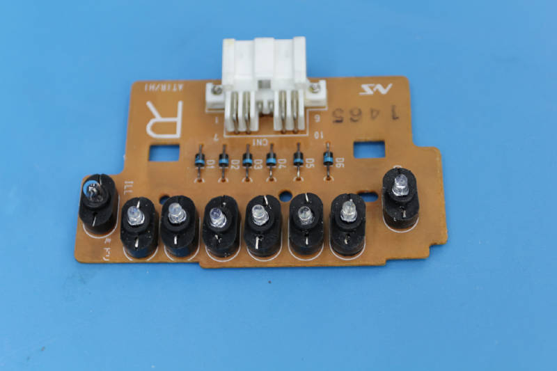 The gear selector lights. On the far left is that stupid light that control all illumination of the car #@$%?&amp;