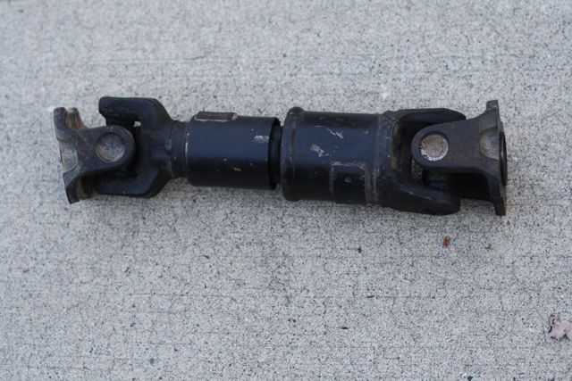 Wrong driveshaft