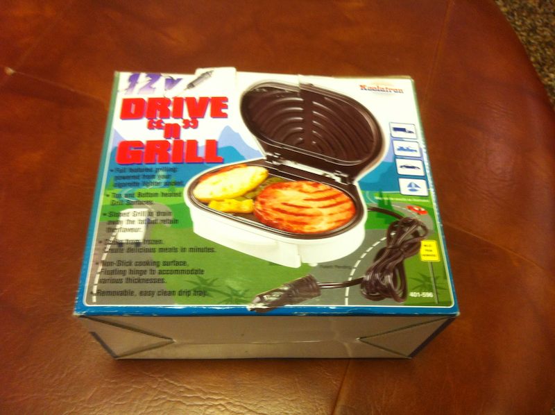 Grilled cheese while driving 8-)
