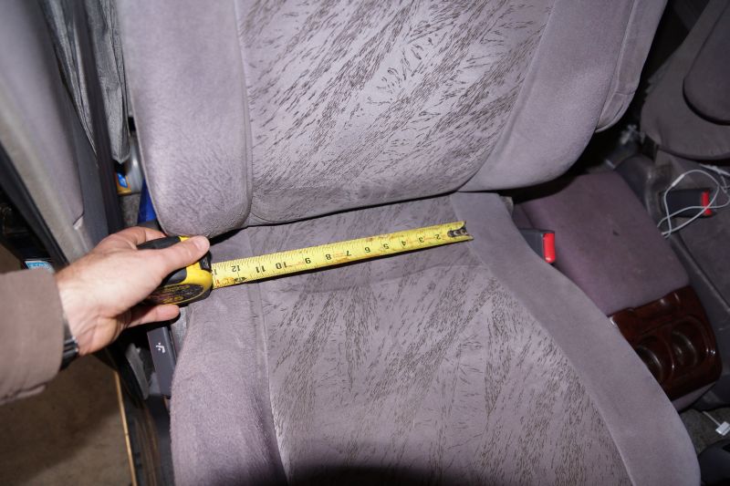 Measure the width of the center piece of fabric in your seats. THIS IS VERY IMPORTANT TO DO BEFORE ORDERING THE SEAT PADS!