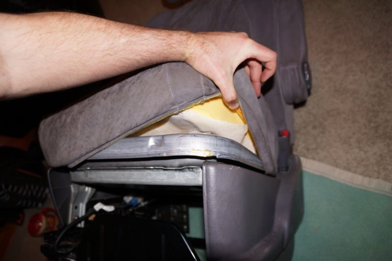 Pulling cover off (Actually quite easy!)