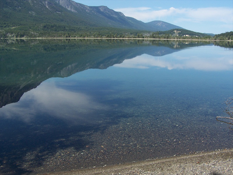 North end of the lake