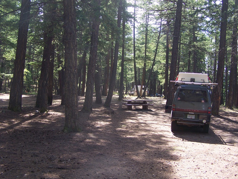 Typical camp site
