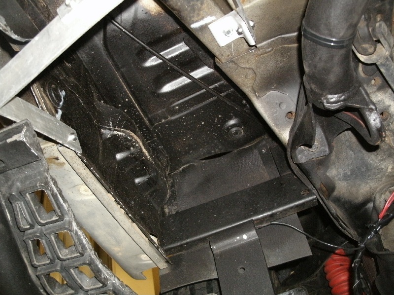 ..uber space without the old trans cooler