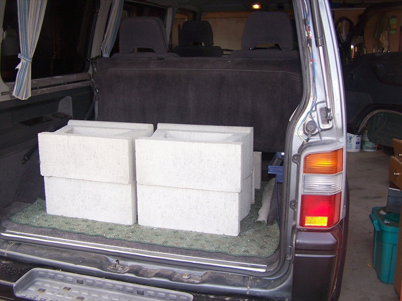 Over 500# of Allen blocks
