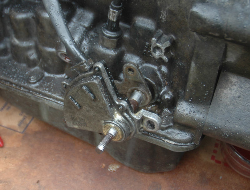 the neutral safety switch, seized beyond belief and rather brittle