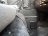 The small switch box on the lower right.