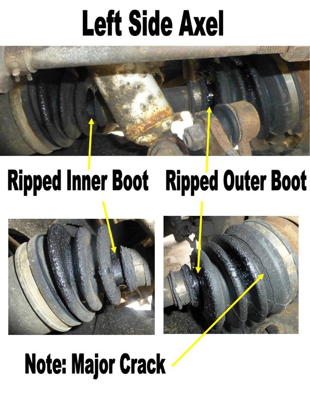 Left Shafts Boots