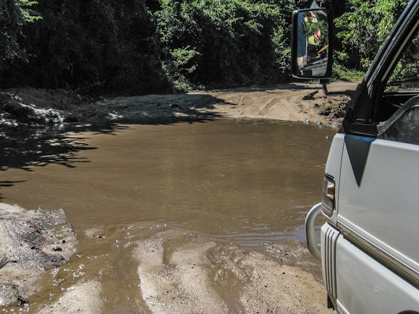 Road south of Tehuamixtle.  Nice to have 4x4!