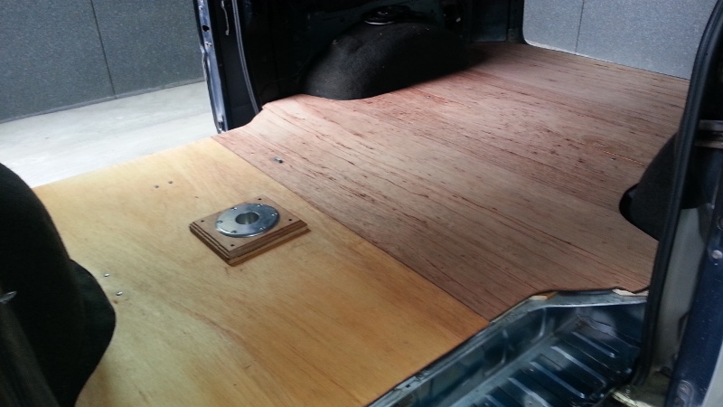 Laying the floor