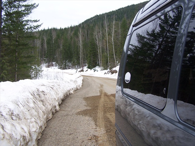 FSR road to Seymour Arm.