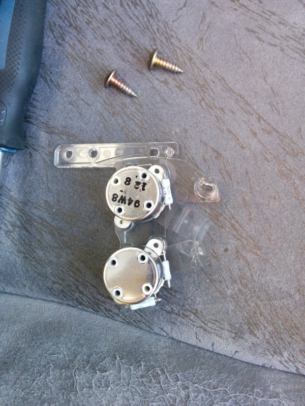 Behind of gauge housing