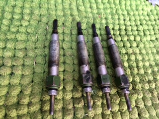 cleaned glow plugs