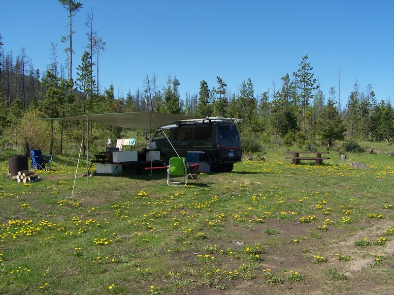 Site looking West