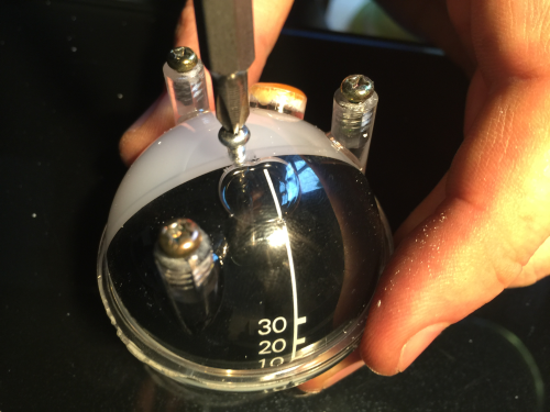 Slowly drive screw