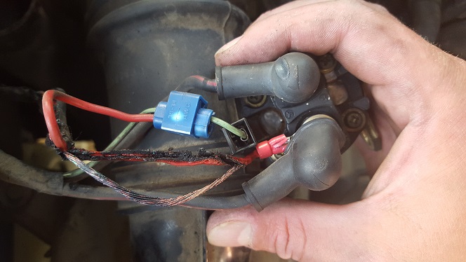 bypass wires after the smoke got let out