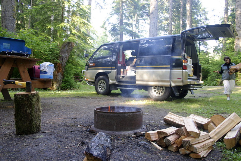 At Quatse River Regional Park and Campground.