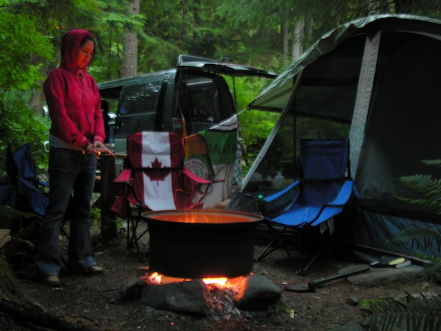 A typical Campsite