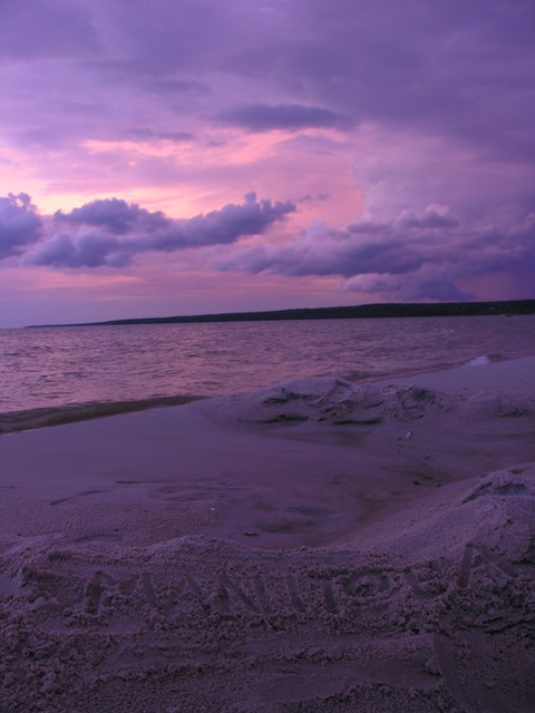 Lake Winnipeg...a big storm coming