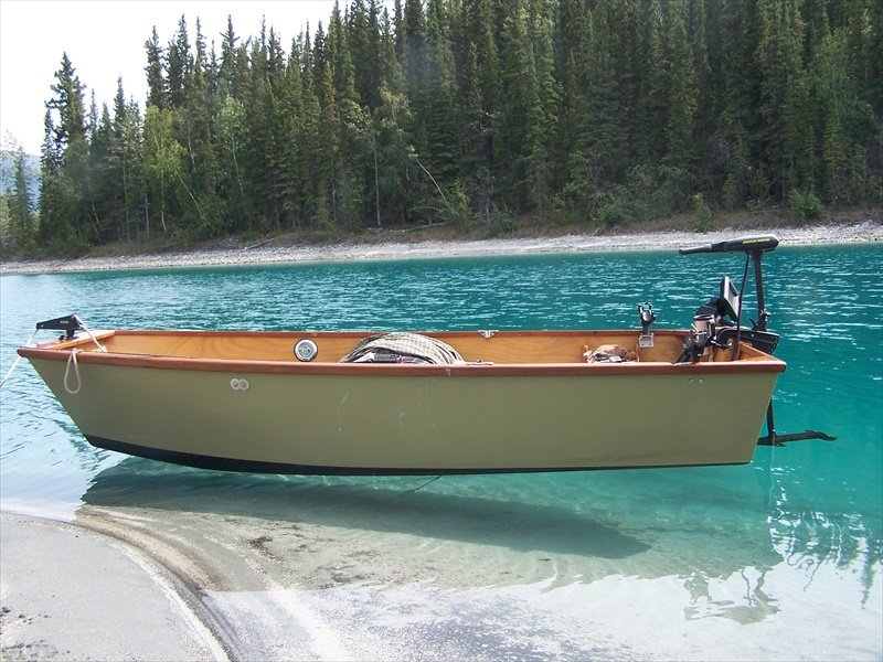 Boat floating in space