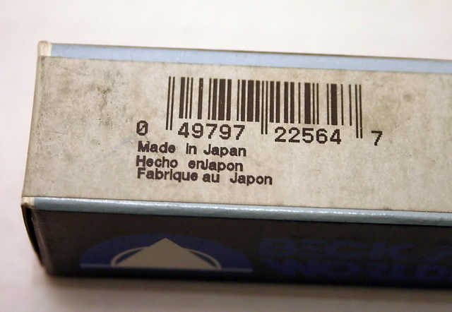 Bar code.