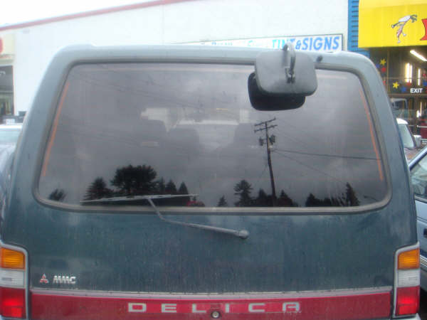 Rear Tinted