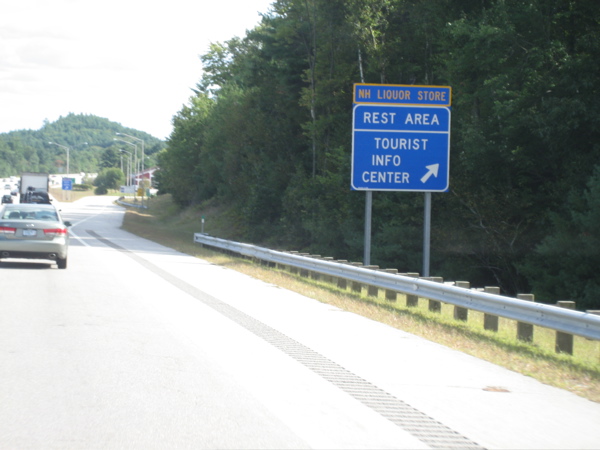 A very convenient New Hampshire rest stop