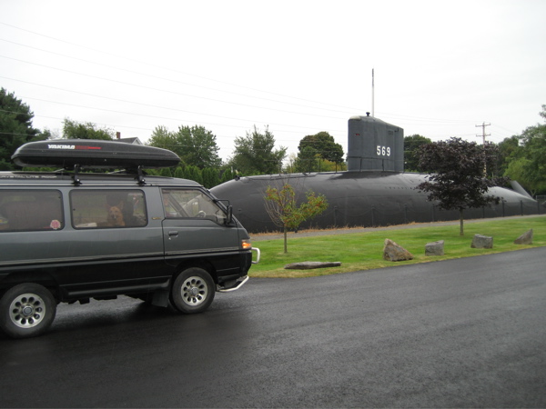 The USS Albacore in Porstmouth New Hampshire