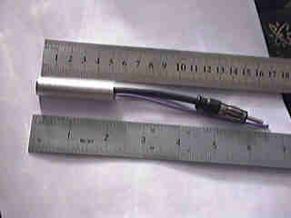 Aluminum tube type 50 mm long