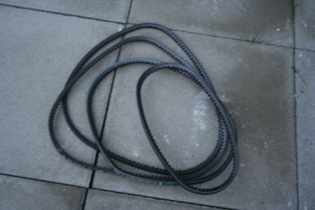 SOLD<br /><br />Fan.Acc belts<br /><br />$50