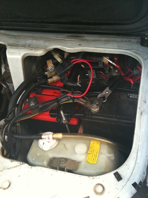 Yes there is plenty of room. Until the solenoid is installed, the auxilliary will be unorganized.