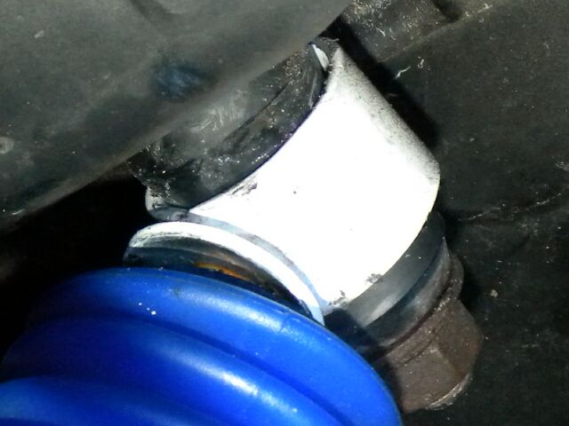 LHS upper bushing a bit loose...