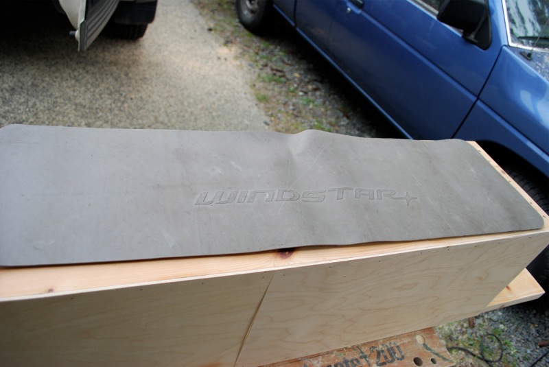 All that remains of our '99 Ford Windstar - the best part of that whole gorram vehicle!