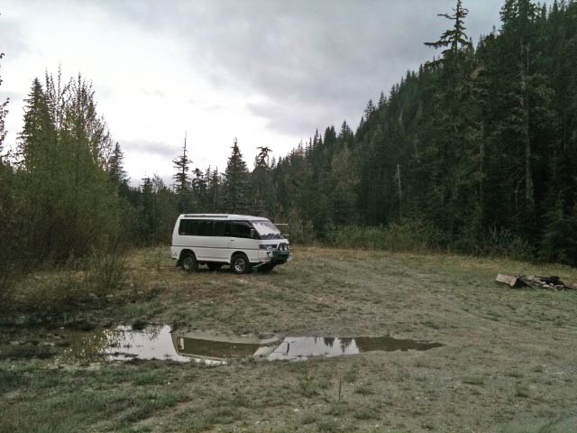 creekside Tricouni cabin road