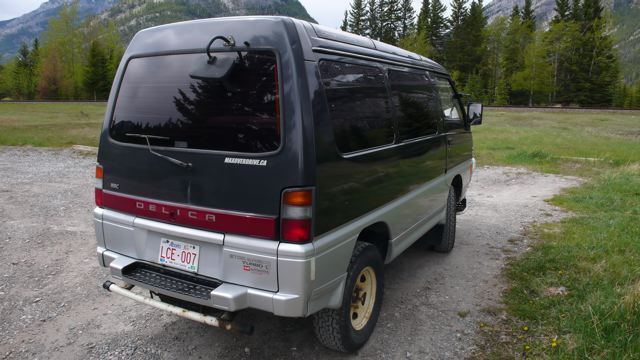 Exterior rear
