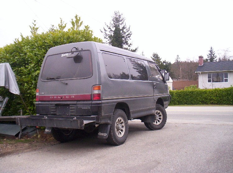 Visiting - a four Delica day at our house!