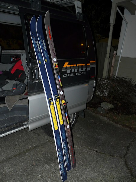 Custom xc skis