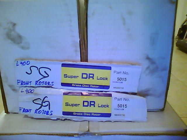 Front Rotors