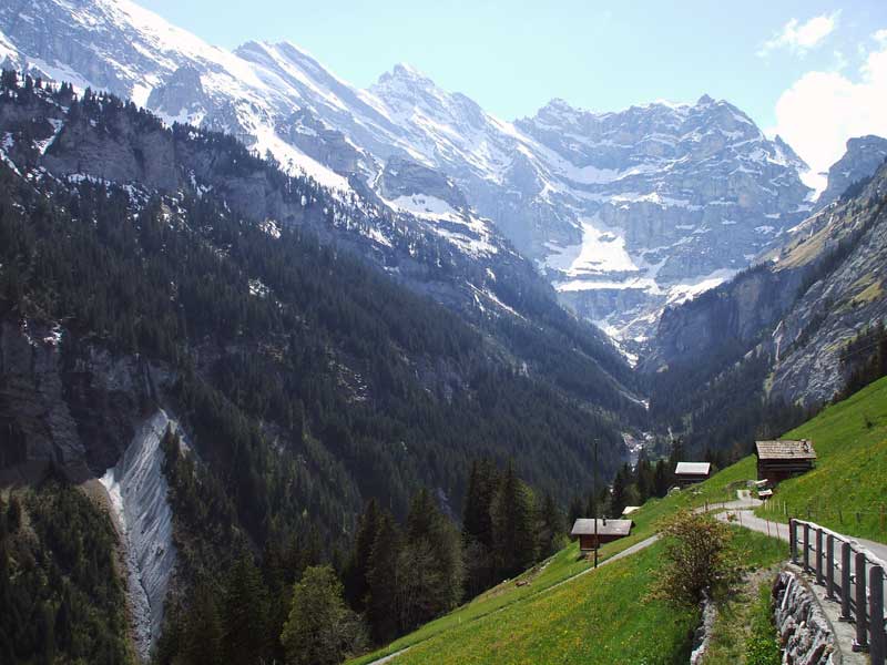 Gimmelwald Swiss alps