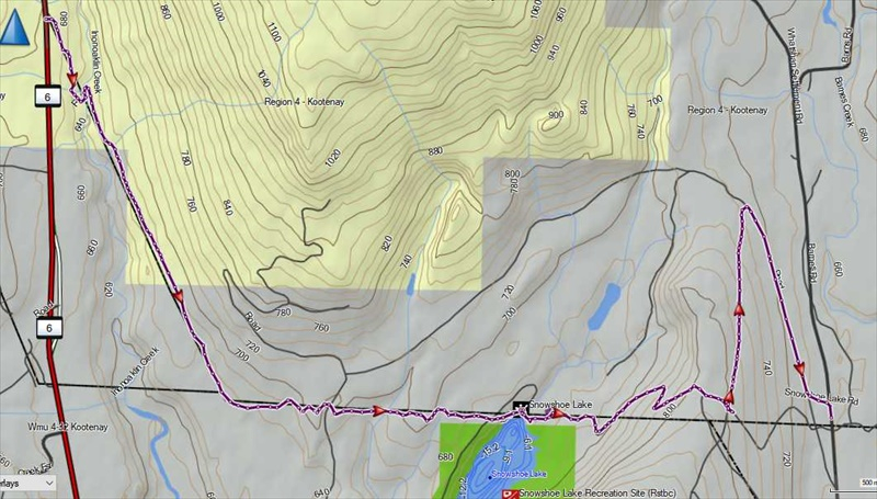 Route In from the West and Out to the East