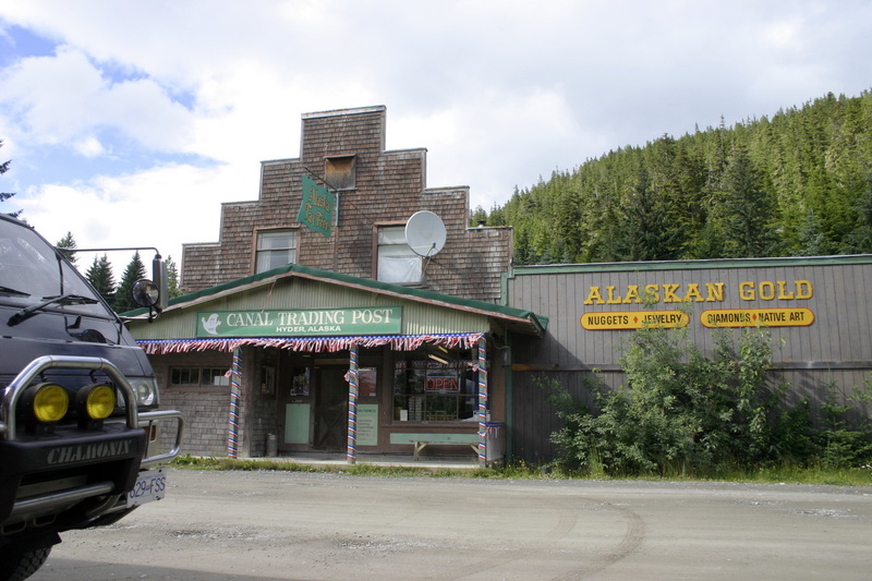 Want some gold? Hyder, AK.