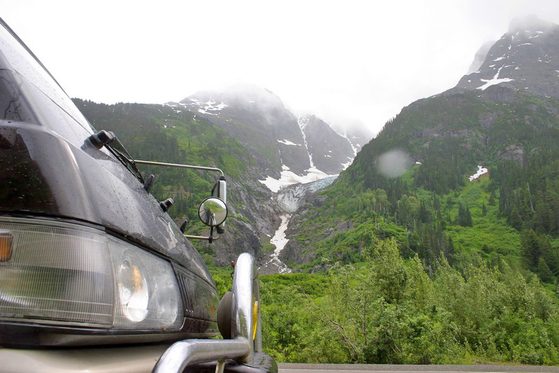 On highway 37a near Stewart, BC.