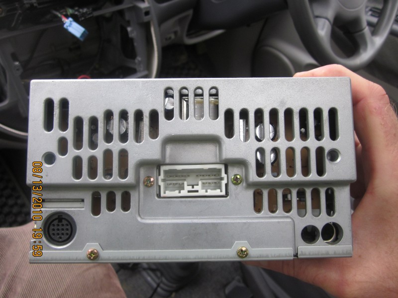 The business end of the stereo.