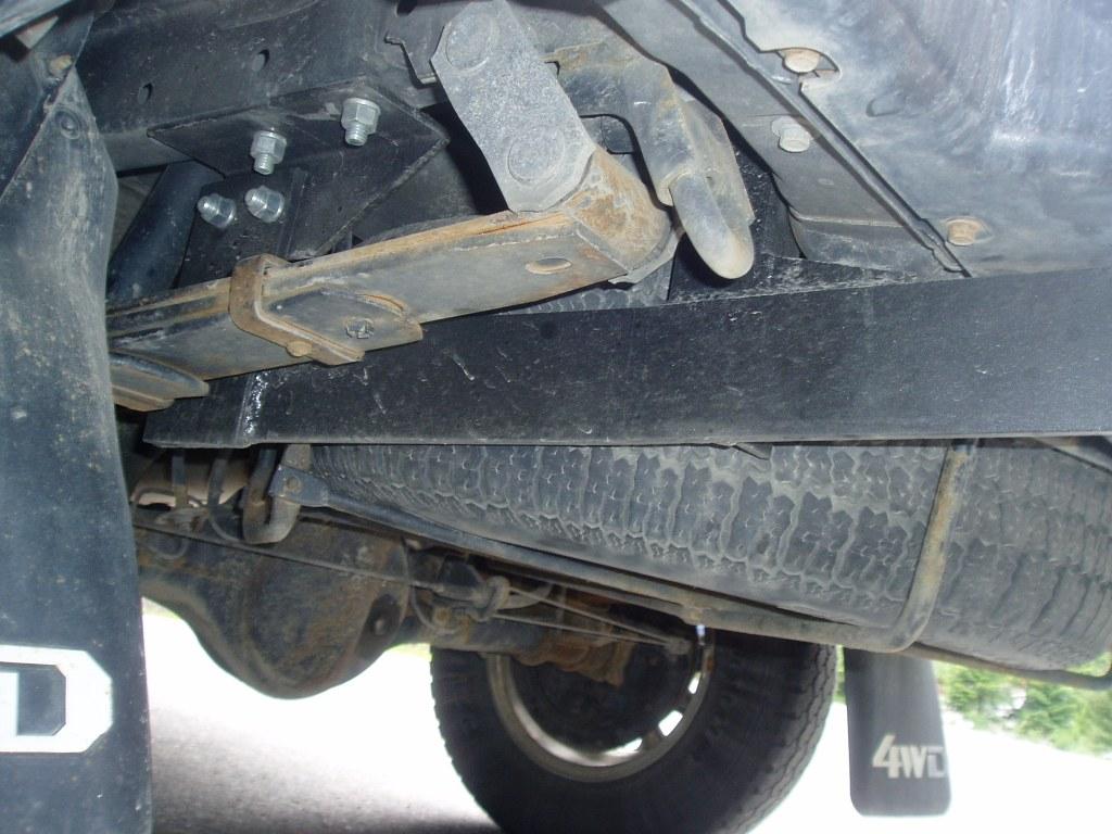 Notice the multiple bolts.